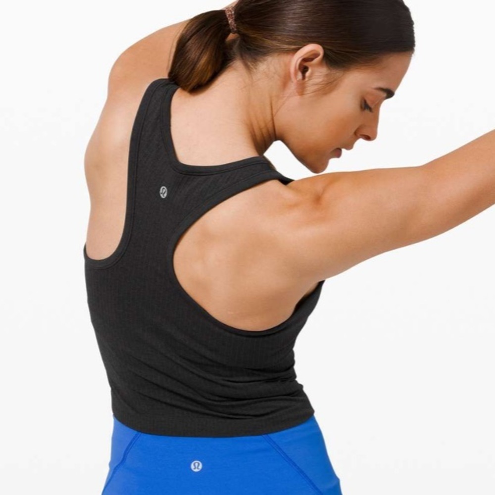 Lululemon Ebb To Street Racerback Crop Tank
Black 51766